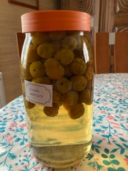 umeshu après un an de macération